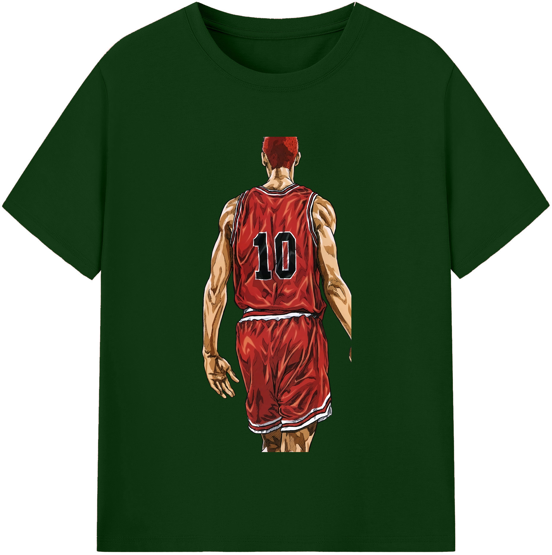 SLAM DUNK／スラムダンク 綿100％半袖Tシャツ（フロントプリント）